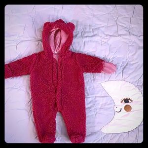 Magnificent Baby Bunting Fleece Winter Outfit NB 6
